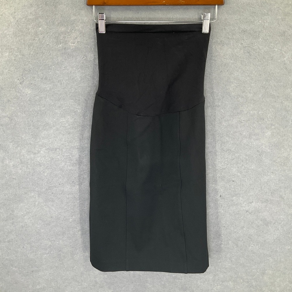 Pea in the Pod Black Maternity Skirt Sz XS Secret Fit Belly Career Cocktail